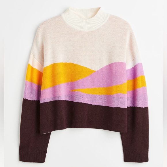 H&M Sweaters - H&M Jacquard-knit Sweater
